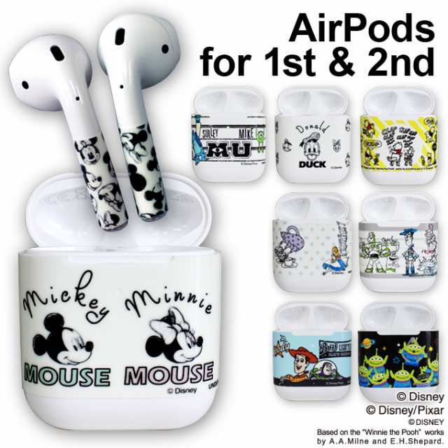 ディズニー Airpods ステッカー シール 第1世代 第2世代 蓄光 光る プレゼント アクセサリー キャラクター グッズの通販はau Pay マーケット アップリケ通販 ブロドリー