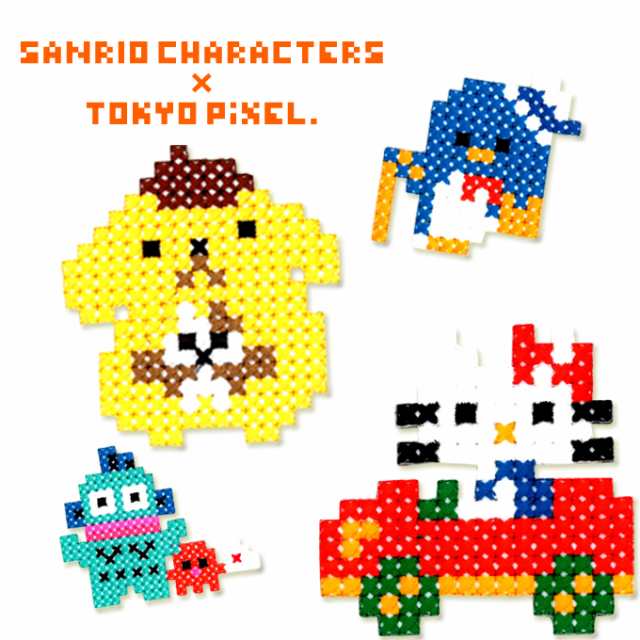 ワッペン キティ マイメロディ Tokyo Pixel ピクセル 大 サンリオ アイロン シール かわいい 刺繍 キャラクター マーク プレゼント 服の通販はau Pay マーケット アップリケ通販 ブロドリー