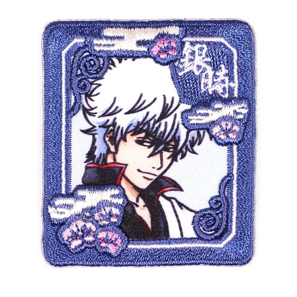 ワッペン 銀魂 アイロン シール かわいい 刺繍 キャラクター マーク プレゼント 服の通販はau Pay マーケット アップリケ通販 ブロドリー