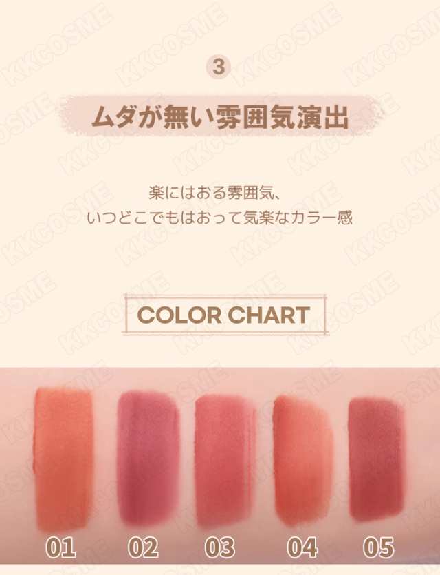 選べる2個セット peripera ペリペラ インク ムード マット ティント 各