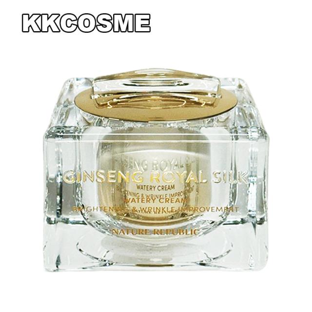 nature republic ネイチャーリパブリック ジンセンロイヤルシルク ウォータリークリーム 60ml フェイスクリーム スキンケア 単品 韓国コスメ 正規品