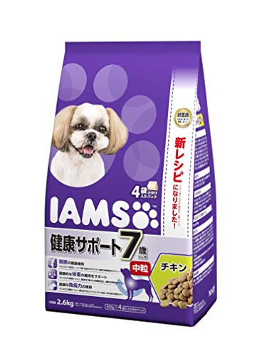 アイムス Iams ドッグフード 7歳以上用 健康サポート 中粒 チキン シニア犬用 2 6kgの通販はau Pay マーケット ｄａｉｊｉ店