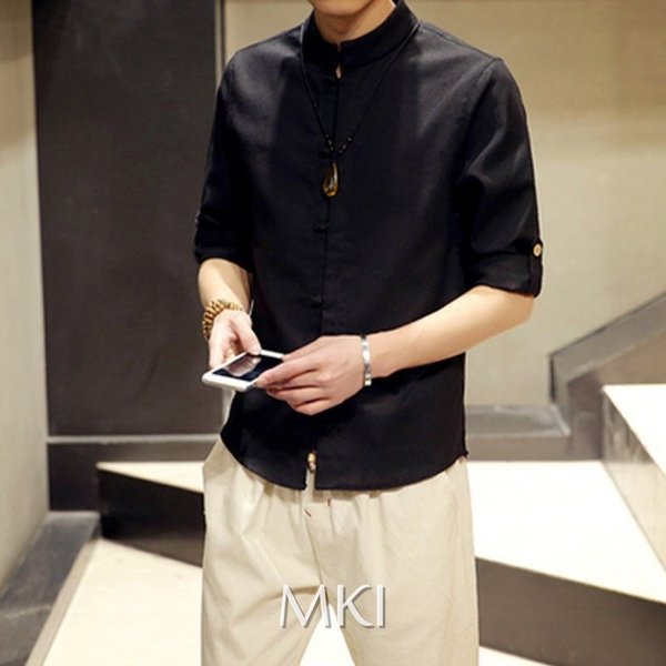 Tシャツ メンズ おしゃれ 春夏 シャツ メンズ 七分袖 無地 Tシャツ 大きいサイズ 麻 カジュアル Tシャツ ハンサム 新作 8色の通販はau Pay マーケット 株式会社久発商事