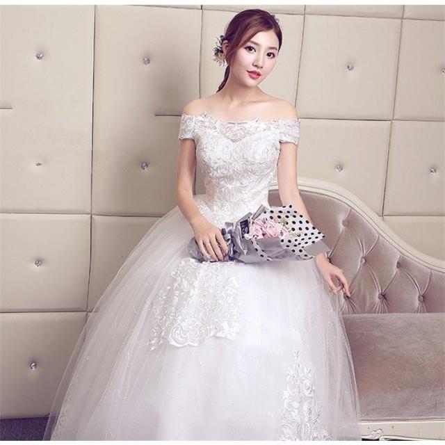 ウェディングドレス 格安 ウエディングドレス 二次会ドレス 花嫁 結婚式 ベアトップ ウェディングドレス パーティードレス フォーマルドの通販はau Pay マーケット 株式会社久発商事