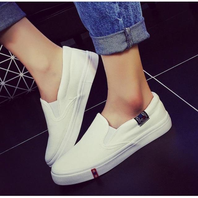 厚底 スニーカー レディース スリッポン ローファー ヒールスニーカー 無地 ローカット 白ブーツ 白スニーカー スニーカーブーツの通販はau Pay マーケット 株式会社久発商事