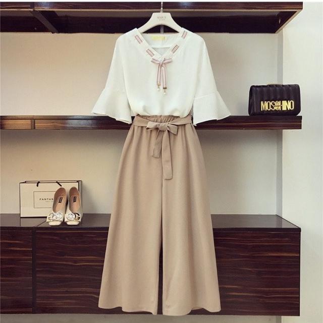 セットアップ レディース カジュアル おしゃれ 2点セット 夏 かわいい 大人 コーデ 上下セット Vネック トップス パンツスーツ フォーマの通販はau Pay マーケット 株式会社久発商事