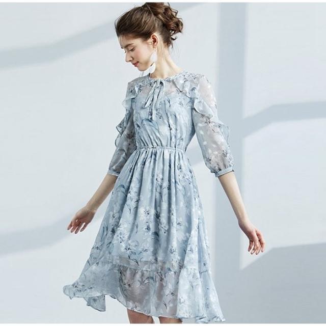 ワンピース レディース 春 きれいめ チュニック ワンピース 長袖 レースワンピース 膝丈 上品 エレガント セールの通販はau Pay マーケット 株式会社久発商事