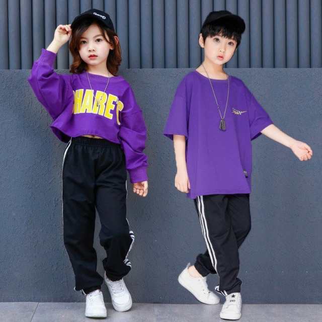 キッズ ダンス衣装 ヒップホップ ジャズダンス ストリートダンス 子供服 男の子 女の子 Tシャツ チアリーダー衣装 体操服 発表会 運動会 の通販はau Pay マーケット 株式会社久発商事