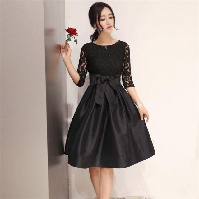 パーティードレス 結婚式 ワンピース 代30代40代 レース Aライン ロング 2次会 同窓会 謝恩会 きれいめ キャバ 長袖 成人式 袖あり 大の通販はau Pay マーケット 株式会社久発商事