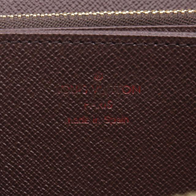 ルイヴィトン ジッピーウォレット N41661 ダミエエベヌ ラウンドファスナー長財布 ラウンドジップ長財布 ブラウン 茶色 中古 送料無料の通販は