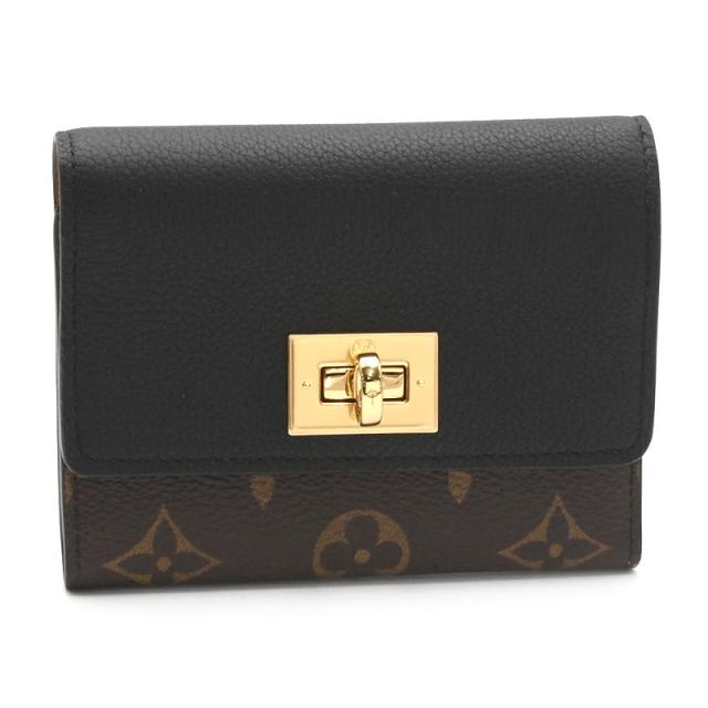 ルイヴィトン ポルトフォイユヴィクトリーヌ M82640 モノグラム ノワール 三つ折り財布 3つ折り財布 折り財布 ブラック 黒 中古 送料無料の通販は