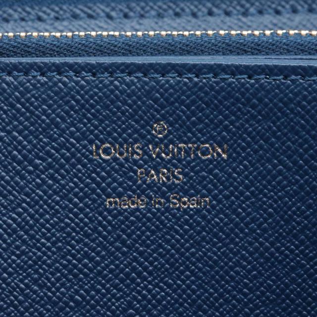 ルイヴィトン ジッピーウォレット M81226 モノグラムジャガードデニム  