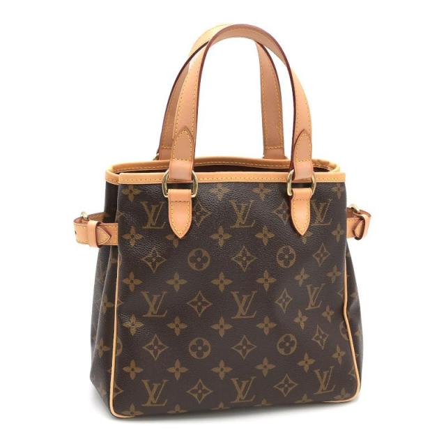 ルイヴィトン バティニョール M51156 モノグラム ハンドバッグ トートバッグ 手持ちバッグ 手持ちバッグ ブラウン 茶色  中古 送料無料