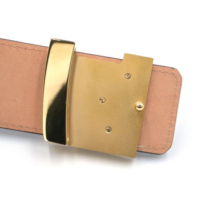 ルイヴィトン サンチュールLVイニシャル 80/32 M9608 モノグラム LV  