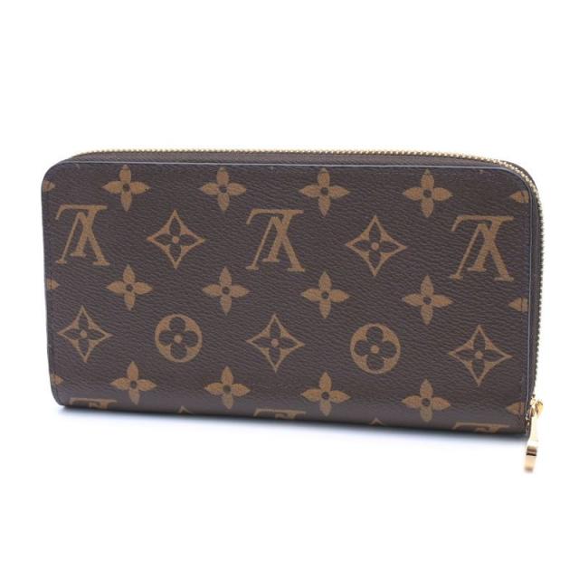 ルイヴィトン LOUIS VUITTON 長財布 ラウンドジップ モノグラム /Z メンズ レディース ルイヴィトン ジッピーウォレット M42616 モノグラム ブラウン