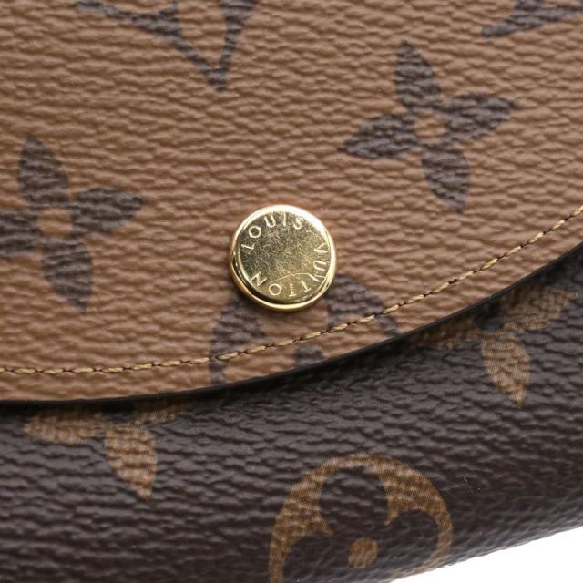 Rルイヴィトン モノグラム ロザリ フューシャ 折り財布 新型IC