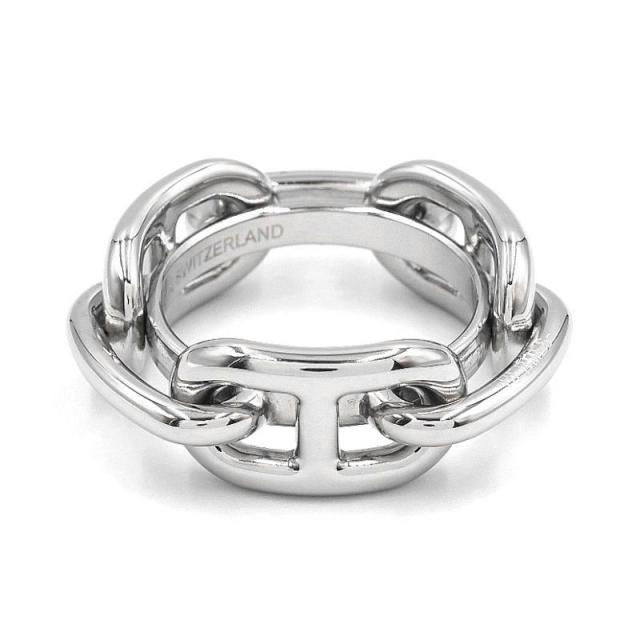 エルメス スカーフリング90 レガート H601107S 真鍮 パラディウム カレ  