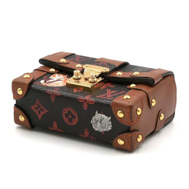 ルイヴィトン エッセンシャルトランク M63892 モノグラムキャット  