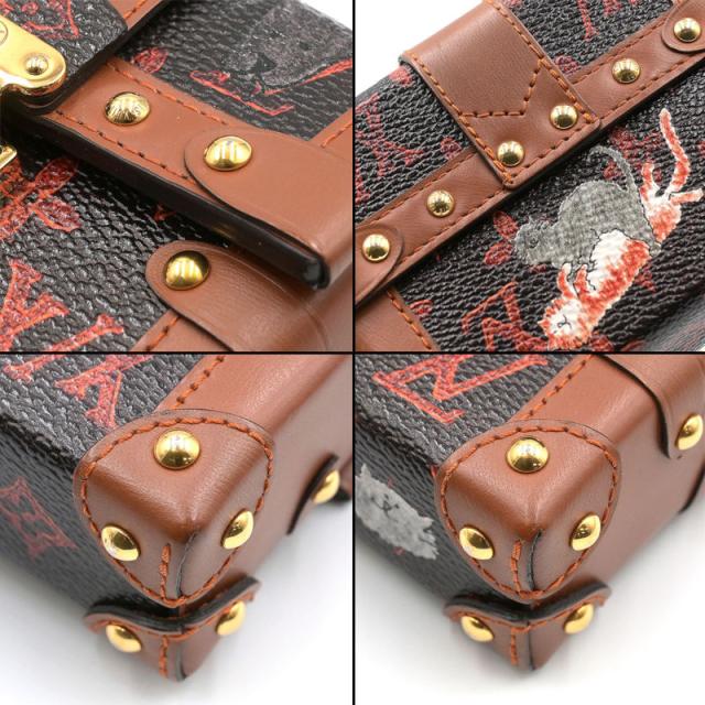 ルイヴィトン エッセンシャルトランク M63892 モノグラムキャット  