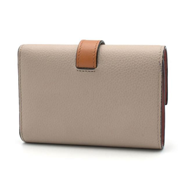 LOEWE バーティカルウォレット スモール（ライトオーツ/ハニー） ロエベ バーティカル ウォレット スモール ライトオーツ×ハニー LOEWE
