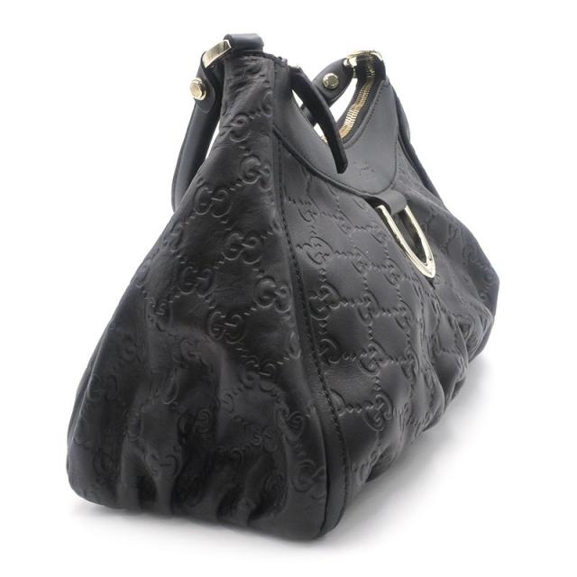 1円 GUCCI グッチ 190525 アビー グッチシマ レザー ワンショルダー 