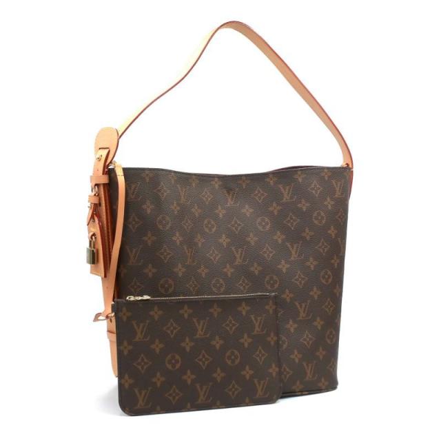 ルイヴィトン オールインGM M12926 モノグラム ショルダーバッグ 肩掛けバッグ トートバッグ バケットバッグ ブラウン 茶色 中古 送料無料