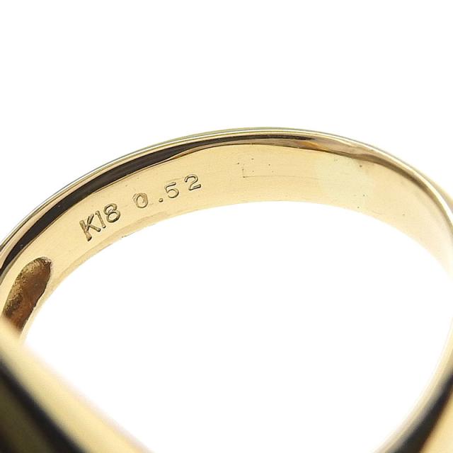 厳選/高品質】天然 ダイヤモンド リング 指輪 0.52ct 18金(厳選 厳選/高品質】天然 ダイヤモンド リング 指輪 0.52ct 18金(厳選