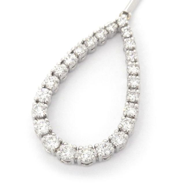 ダミアーニ サンセットブルーバードダイヤネックレス K18WG K18YG ドロップモチーフ 雫 オープンワーク ホワイトゴールド 中古 送料無料の通販は