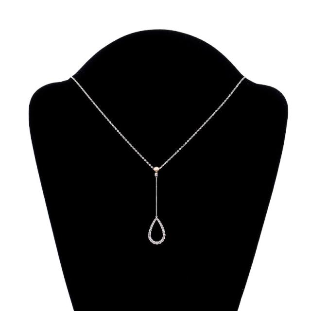 ダミアーニ サンセットブルーバードダイヤネックレス K18WG K18YG ドロップモチーフ 雫 オープンワーク ホワイトゴールド 中古 送料無料の通販は