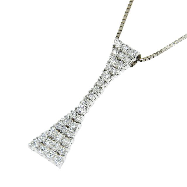 14Kホワイトゴールド JWBR ダイヤモンド ペンダント ネックレス K10 ホワイトゴールド ダイヤモンド ネックレス – Milluflora