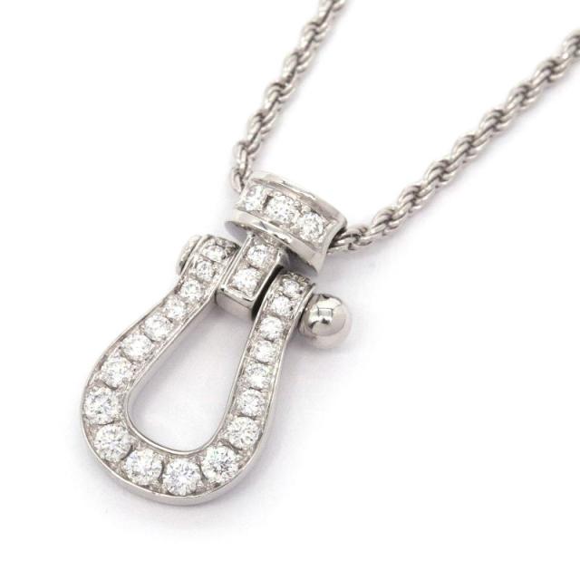 フレッド フォース10ネックレス 3B0203 K18WG 新品仕上済 フルダイヤ ミディアムモデル ダイヤネックレス ホワイトゴールド 中古 送料無料の通販は 189,200円