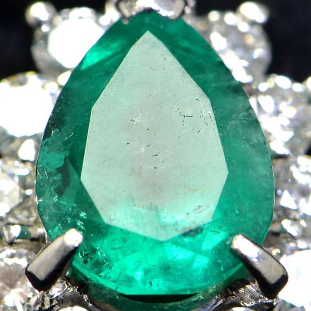 人気SALE，送料無料 天然ダイヤモンド 0.7ct エメラルドカット