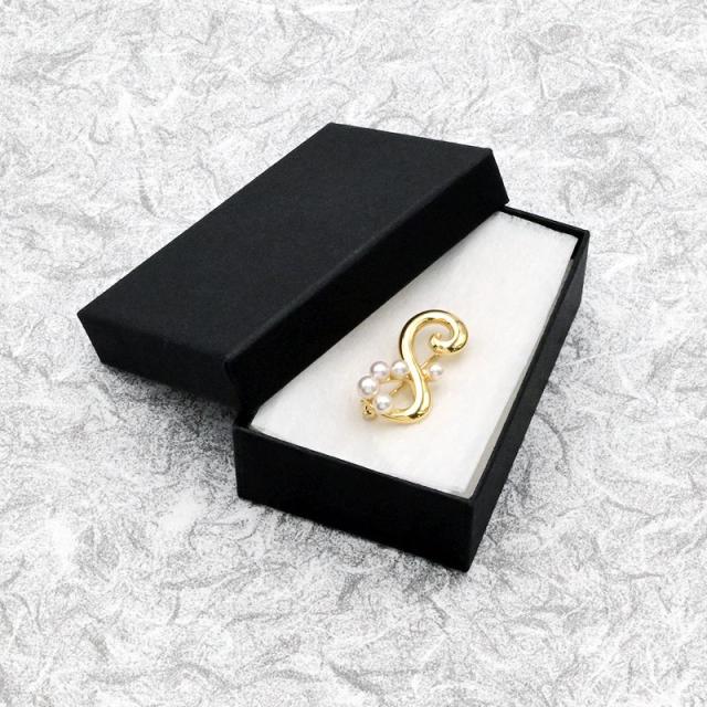 MIKIMOTO ミキモト イニシャルKベビーパール ピンブローチ MIKIMOTO