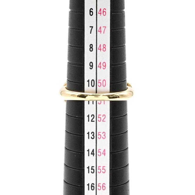 K18YG マベパール 約12.5mm ダイヤモンド 0.04 リング