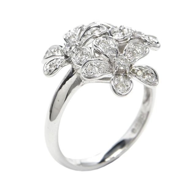 citrine様 1カラット7粒天然ダイヤモンドリング グラデーションPt900