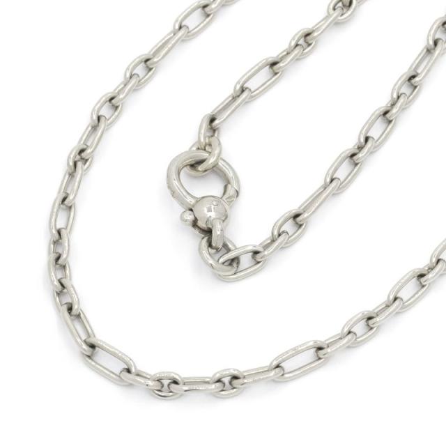 ポメラート チェーンネックレス K18WG ネックレスチェーン シルバー 