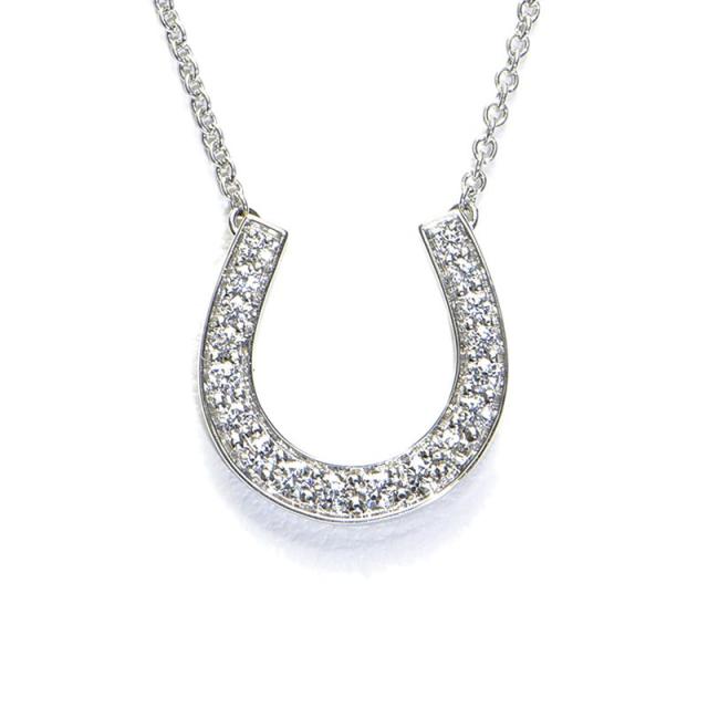 Tiffany & Co. 幸運の蹄鉄型ネックレス 幸せを運ぶといわれるラッキー