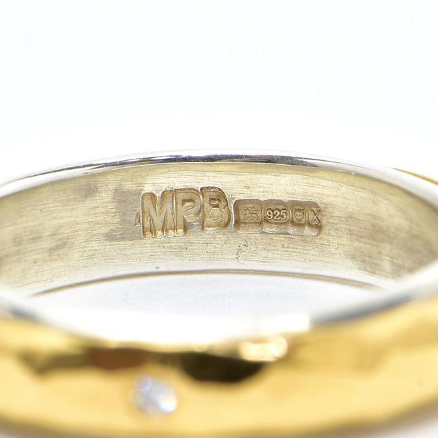 マルコム ベッツ 925/* リング マルコムベッツ K22 シルバー925 ダイヤ