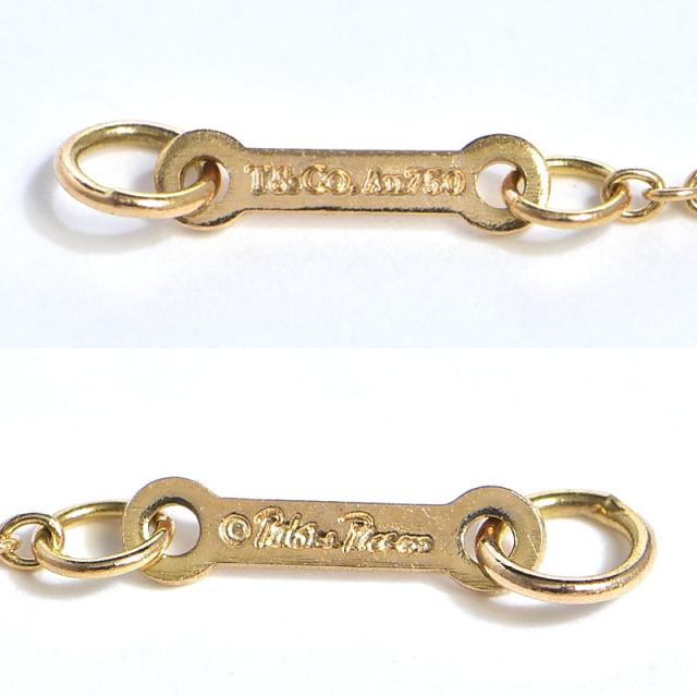 ティファニー オリーブリーフヴァインペンダント 60021522 K18RG  