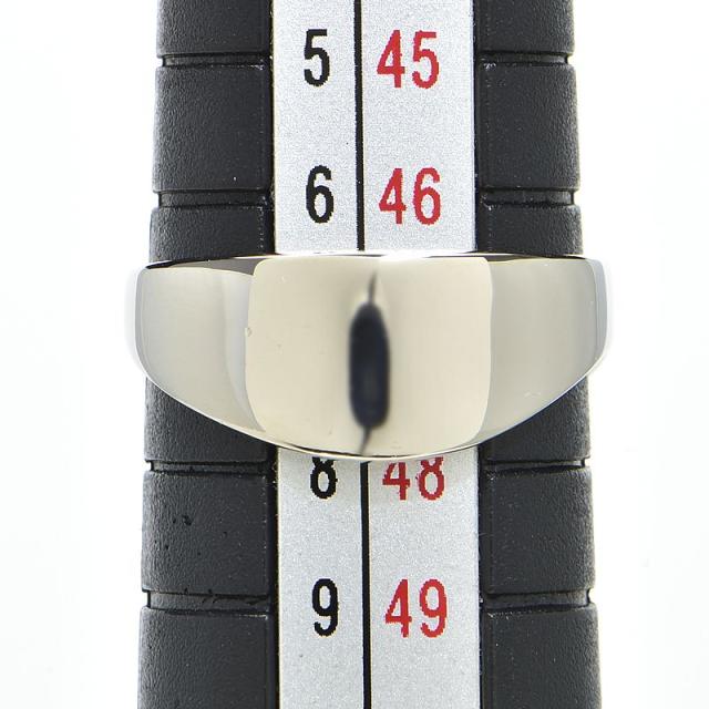 0.15ct天然ダイヤモンドリング 7号 Pt900 ウェーブデザイン パヴェ 