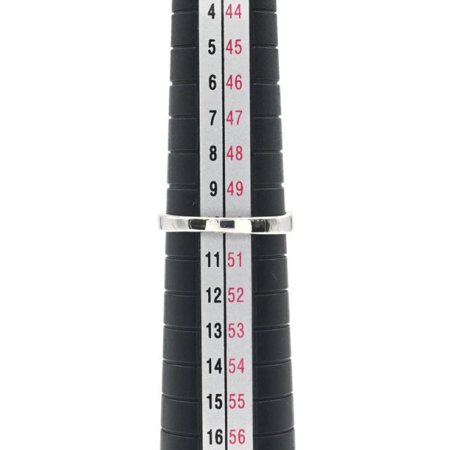 約9mm天然パールリング 10号 Pt900 新品仕上済 天然ダイヤモンド 一粒真珠 一粒パールリング 1粒パール プラチナ 地金約4.8g 中古 送料無料_4