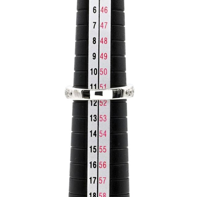 1.5ct天然ダイヤモンド リング 11.5号 K18WG ダイヤ ハーフエタニティ ハーフダイヤ 金無垢 18金 ホワイトゴールド 地金5.2g 中古 送料無料_4