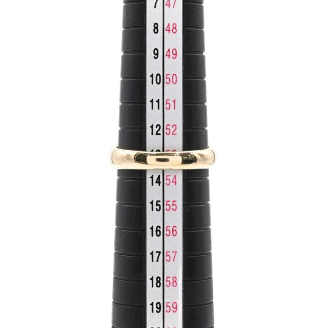ティファニー スタッキングリング 13号 K18YG ブルーサファイア 金無垢 18金 バケットカット イエローゴールド 地金4.3g 中古 送料無料_4