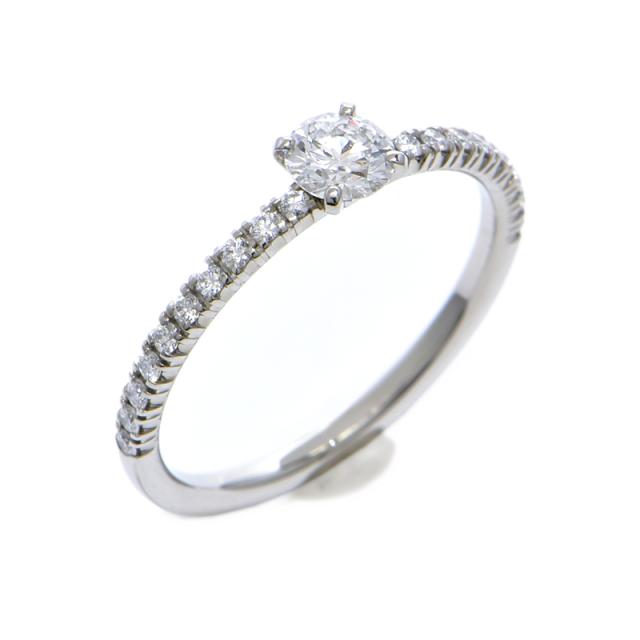 カルティエ エタンセルドゥカルティエソリテールリング #47 7号 N4744347 Pt950 0.21ct ダイヤモンド 1粒 プラチナ 地金1.6g 中古 送料無料