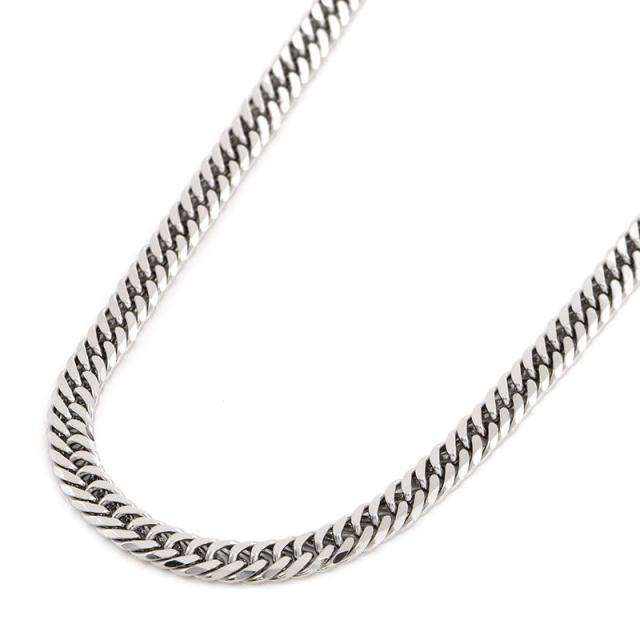 喜平ネックレス 6面ダブル 50cm 30.8g Pt850 造幣局検定刻印 プラチナ キヘイネックレス 中古 送料無料の通販は 187,880円