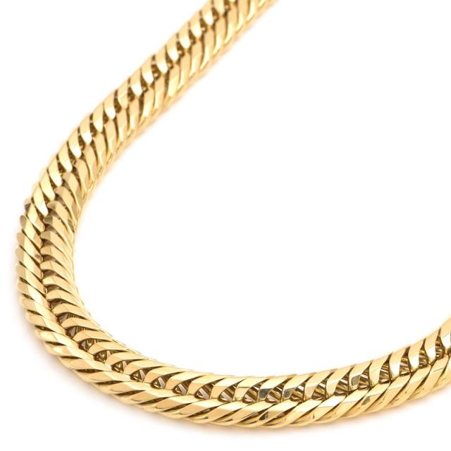 27/K18 18金 12面トリプル 喜平ネックレス 造幣局刻印 約12.6g 喜平