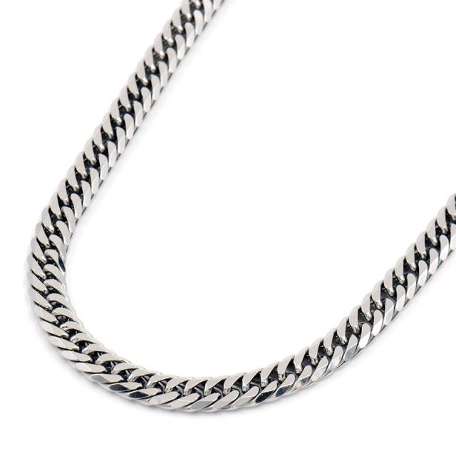 喜平ネックレス 6面ダブル 50cm 50.2g Pt850 造幣局検定刻印 プラチナ キヘイネックレス 中古 送料無料