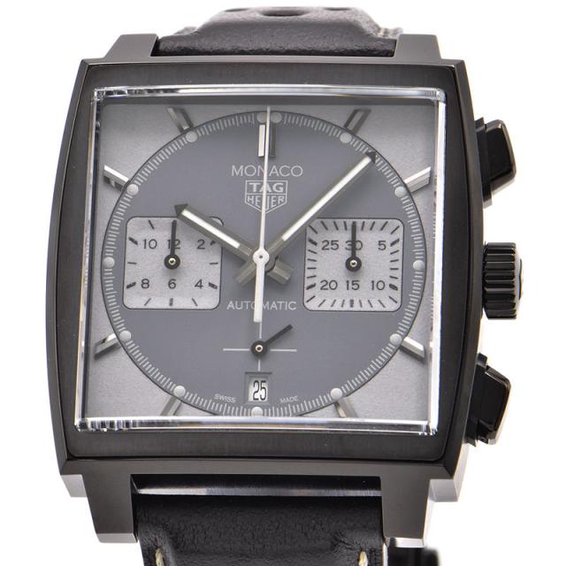 [3年保証] タグホイヤー メンズ モナコ クロノグラフ ナイトドライバー CBL2181.FC6515 裏スケ 革ベルト 自動巻き 腕時計 中古 送料無料の通販は 990,000円