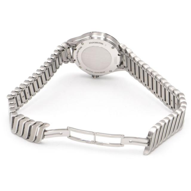 [3年保証] ティファニー レディース メトロ 2ハンド 60874859 ダイヤベゼル ダイヤインデックス ブルー クオーツ 腕時計 中古 送料無料