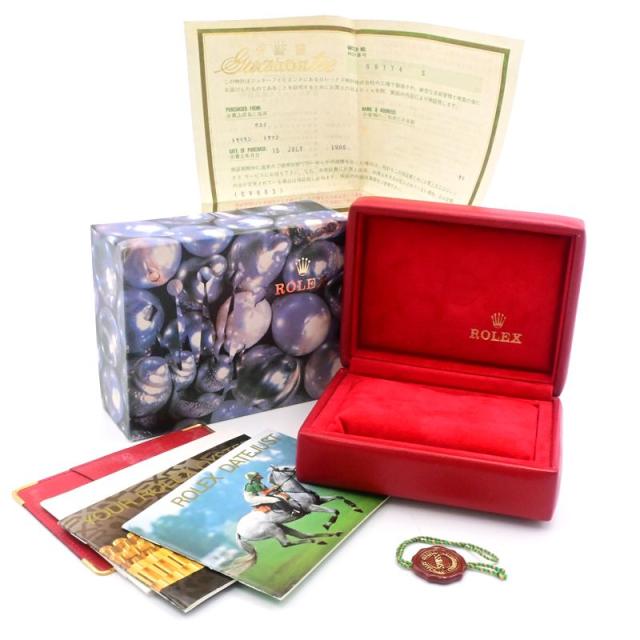 3年保証] ロレックス レディース デイトジャスト 69174 S番 K18WG/SS  